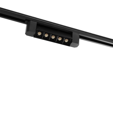 MOVABLE LED TRACK SPOT LIGHT  5W BLACK 3000K