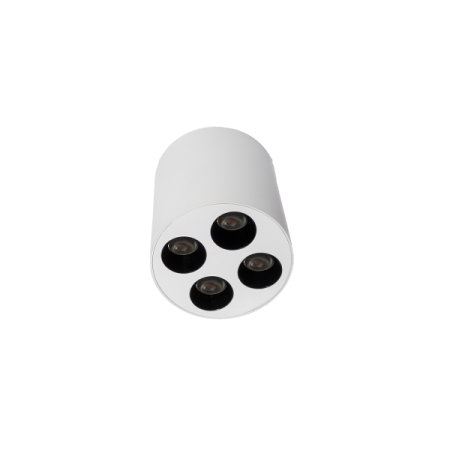 Surface Led Eyes Cylinder Downlight Round White 3000K 8W