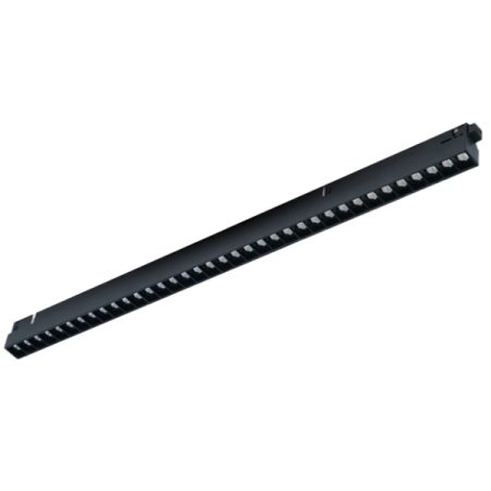 Magnetic Track fixed dots Spot 37Cm 24W 3000K Black
